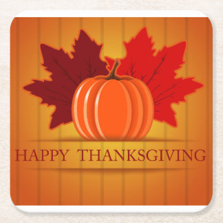 Thanksgiving papier onderzetter