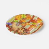 Thanksgiving papieren borden papieren bordje (Gekanteld)