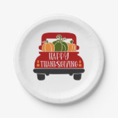 Thanksgiving Papieren Bordje (Voorkant)