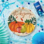 Thanksgiving Papieren Bordje (Feest)