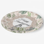  Thanksgiving Papieren Bordje (Gekanteld)