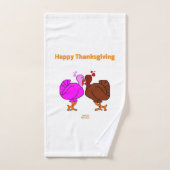 Thanksgiving Passion Bathroom-handdoekset Bad Handdoek (Handdoek)