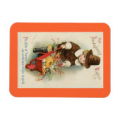 Thanksgiving Pelgrim Magneet (Horizontaal)