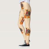 Thanksgiving pelgrim turkije leggings (Links)