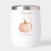 Thanksgiving personnalisé - Hiver Citrouille Merci (Arrière)