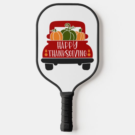 Thanksgiving Pickleball Paddle (Achterkant)