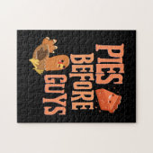 Thanksgiving Pie Fun Funny Thurkey Legpuzzel (Horizontaal)