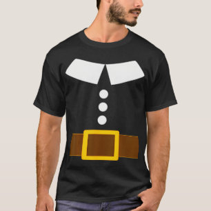 Thanksgiving Pilgrim Costume Turkey Day T-shirt