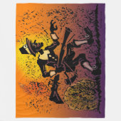 Thanksgiving Pilgrim Fleece Deken (Voorkant)