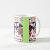 THANKSGIVING PILGRIM LADY mug (Devant droit)