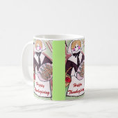 THANKSGIVING PILGRIM LADY mug (Devant gauche)
