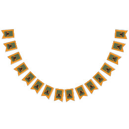 Thanksgiving Pilgrim Pet bunting banner