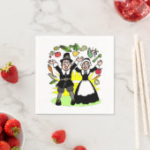 Thanksgiving Pilgrims Servet (Insitu)