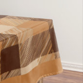 Thanksgiving Plaid met pompoenrand Tafelkleed (Voorbeeld)