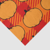 Thanksgiving Plaid Pompoen Tekening Tissuepapier (Detail)