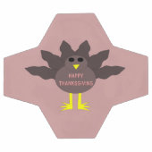 Thanksgiving Pluced Turkey Soccer Ball (Plat)