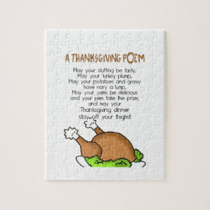 Thanksgiving Poem Legpuzzel
