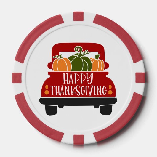 Thanksgiving Poker Chips (Voorkant)