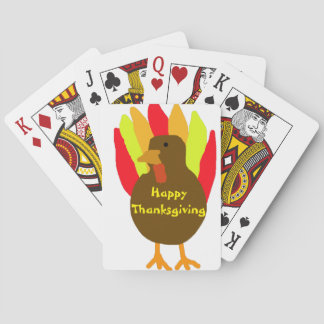 Thanksgiving pokerkaarten