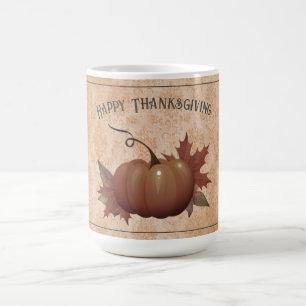 Thanksgiving pompoen Damask SINAASAPPEL Koffiemok