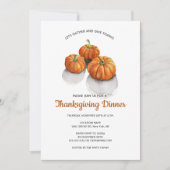 Thanksgiving pompoen kaart (Voorkant)