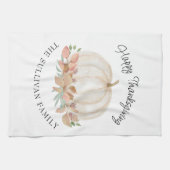 Thanksgiving pompoen theedoek (Horizontaal)