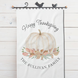 Thanksgiving pompoen theedoek