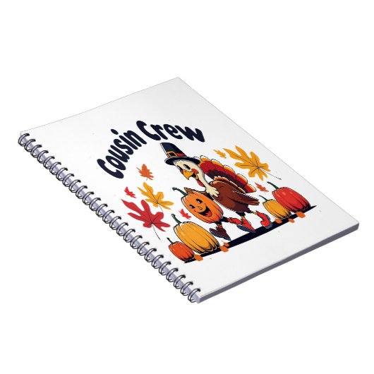 Thanksgiving pompoen van neef en neef notitieboek (Rechterzijde)