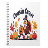 Thanksgiving pompoen van neef en neef notitieboek (Voorkant)