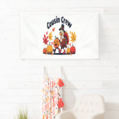 Thanksgiving pompoen van neef en neef spandoek (Insitu)