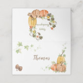 Thanksgiving pompoenen Butternut Sage Acorns (Buitenkant ongevouwen)