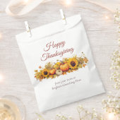 Thanksgiving Pompoenen Custom Company Party Bedankzakje (Geknipt)
