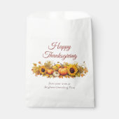 Thanksgiving Pompoenen Custom Company Party Bedankzakje (Voorkant)