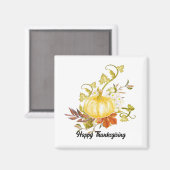 Thanksgiving pompoenmagneet magneet (Voorkant / Achterkant)