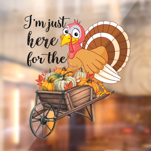 Thanksgiving Populair Mooi Herfst Collectie Raamsticker (Vel 2)