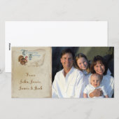 Thanksgiving Post Kaart Illustratie foto's (Voorkant / Achterkant)