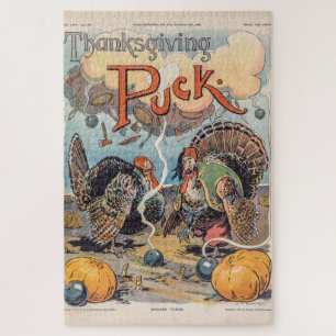 Thanksgiving Puck Illustratie Legpuzzel