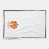 Thanksgiving Pumpkin Dogs Kitchen Towels Theedoek (Horizontaal)