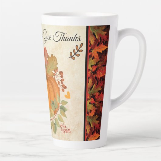 Thanksgiving Pumpkin Latte Mok (Rechts)