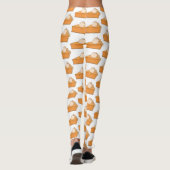 Thanksgiving Pumpkin Pie Pants Leggings (Achterkant)