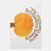 Thanksgiving Pumpkin Theedoek (Verticaal)