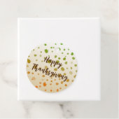 Thanksgiving Pumpkins Bedankjes Labels (In situ)