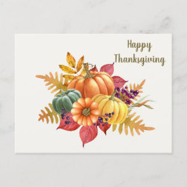Thanksgiving Pumpkins Briefkaart