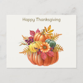 Thanksgiving Pumpkins Briefkaart