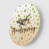 Thanksgiving Pumpkins Grote Klok (Hoek)