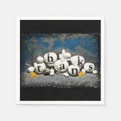 Thanksgiving Pumpkins Servet (Voorkant)