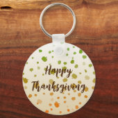Thanksgiving Pumpkins Sleutelhanger (Voorkant)