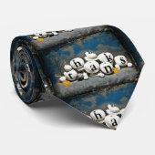 Thanksgiving Pumpkins Stropdas (Opgerold)