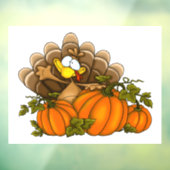 Thanksgiving Raamsticker (Vel 3)