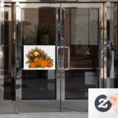 Thanksgiving Raamsticker (Kantoordeur)